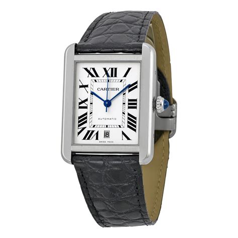 cartier tank solo wrist watch